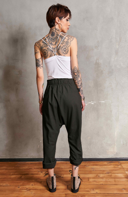 Linen Pants |SKADI BLACK|
