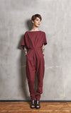 Linen Jumpsuit |FREYDIS| Red