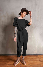 Linen Jumpsuit |EMER| Green