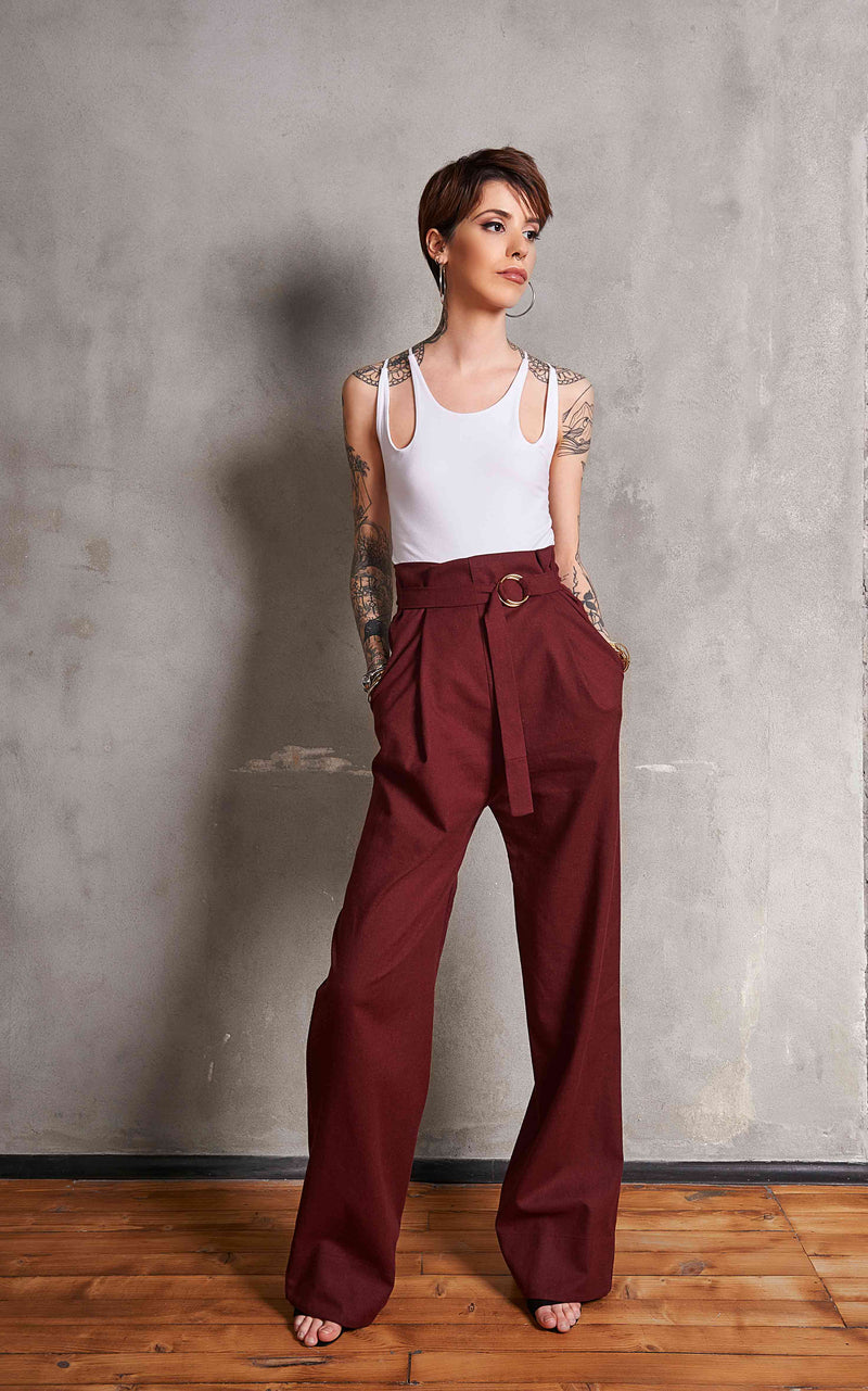 Linen Pants |HERVOR BLACK|