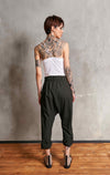 Linen Pants |SKADI GREEN|