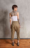 Linen Pants |SKADI GREEN|