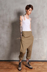 Linen Pants |SKADI GREEN|