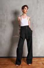 Linen Pants |HERVOR BLACK|