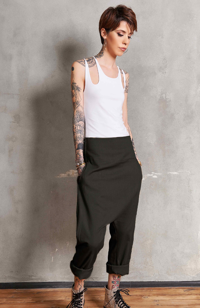 Linen Pants |SKADI BLACK|