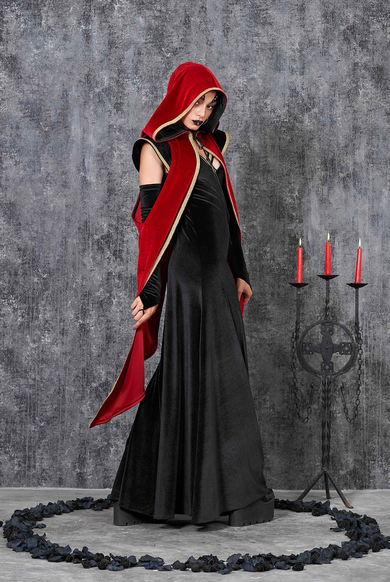 Velvet Witch Dress