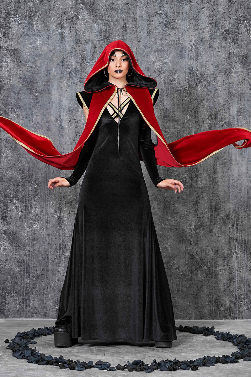 Red Witch Cape